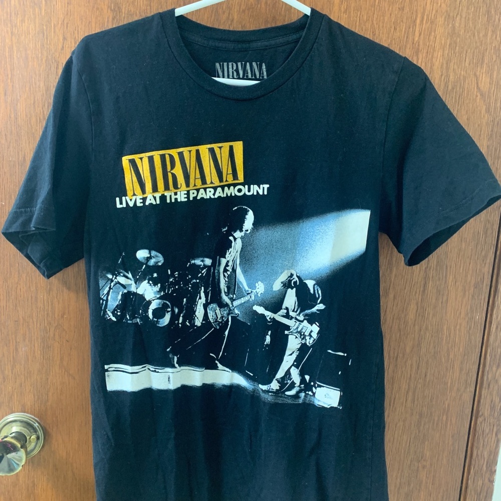 Black Nirvana Band T shirt
